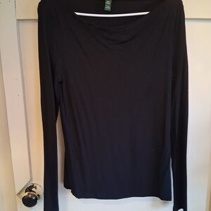 Lauren Ralph Lauren Black Long Sleeve Blouse
